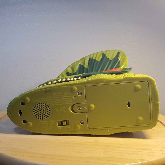 UNO Attack Jurassic World Dilophosaurus Card Launcher Dinosaur Head + 87 cards - Picture 7 of 8